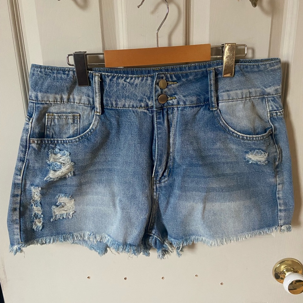Denim Blue Women's Shorts